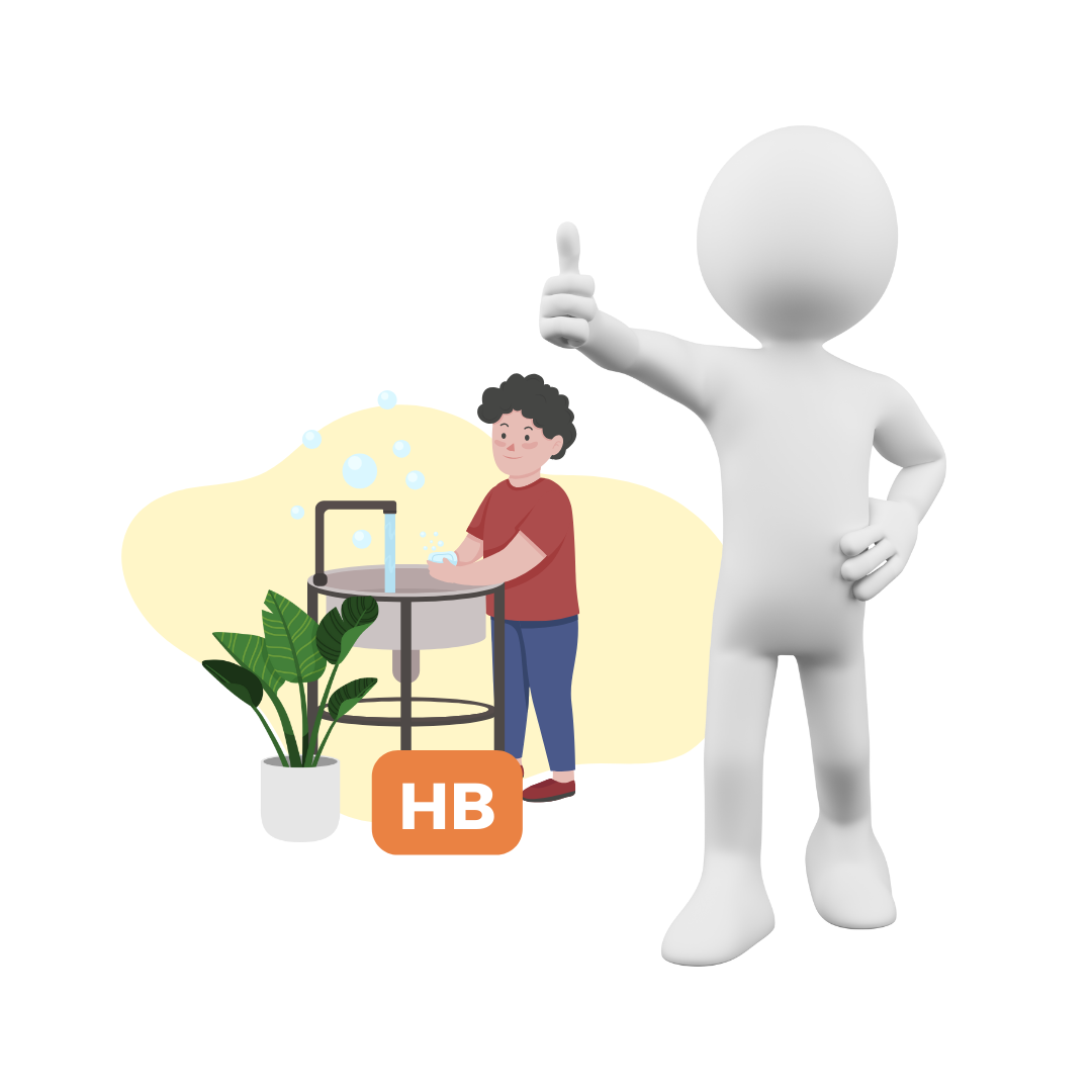 HB – pažymėjimas. Bendroji higienos programa.