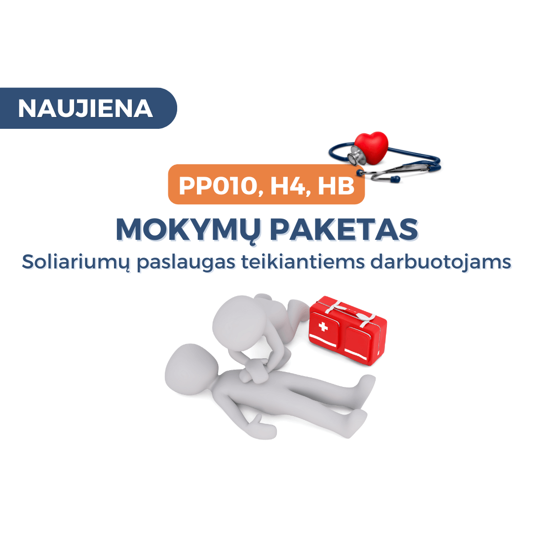 Mokymų paketas: PP010, H4 ir HB soliariumų darbuotojams